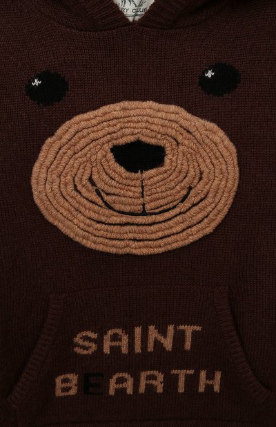 Худи из шерсти и вискозы MC2 SAINT BARTH, арт. STBK W00D JR/00014G, фото 3