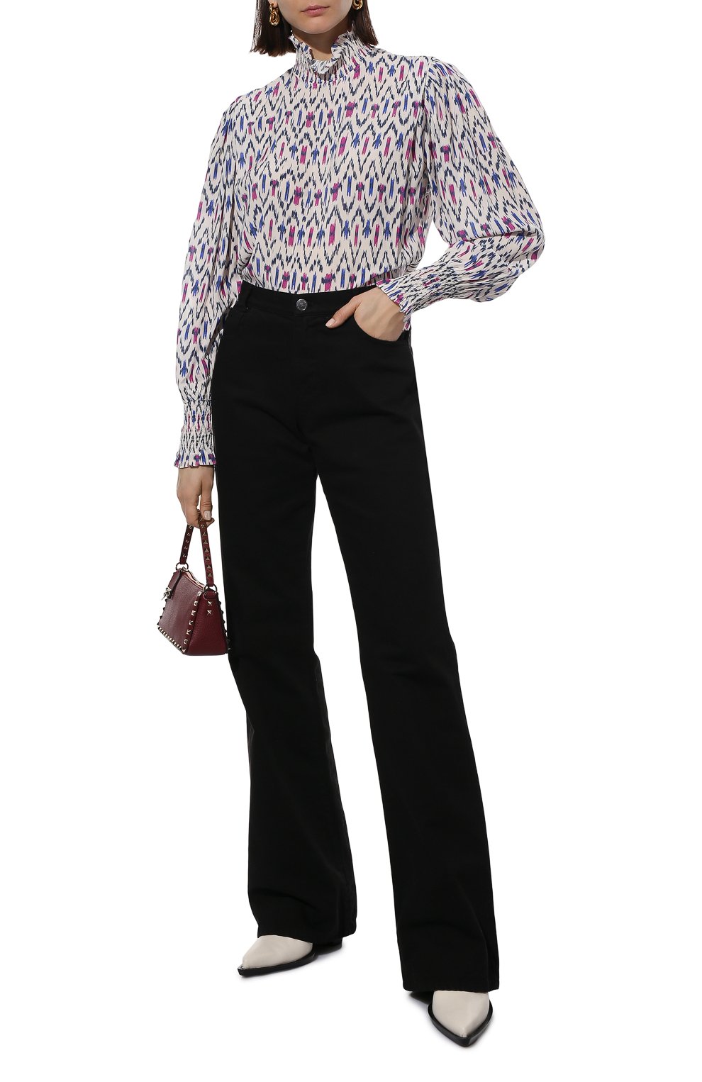 Блузка из вискозы ISABEL MARANT ETOILE, арт. HT1497-22P029E/Y0SHI, фото 2