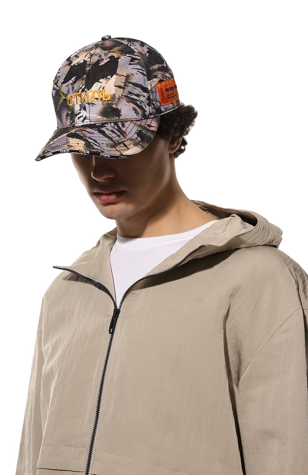 Хлопковая бейсболка HERON PRESTON, арт. HMLB001S22FAB0015918, фото 2