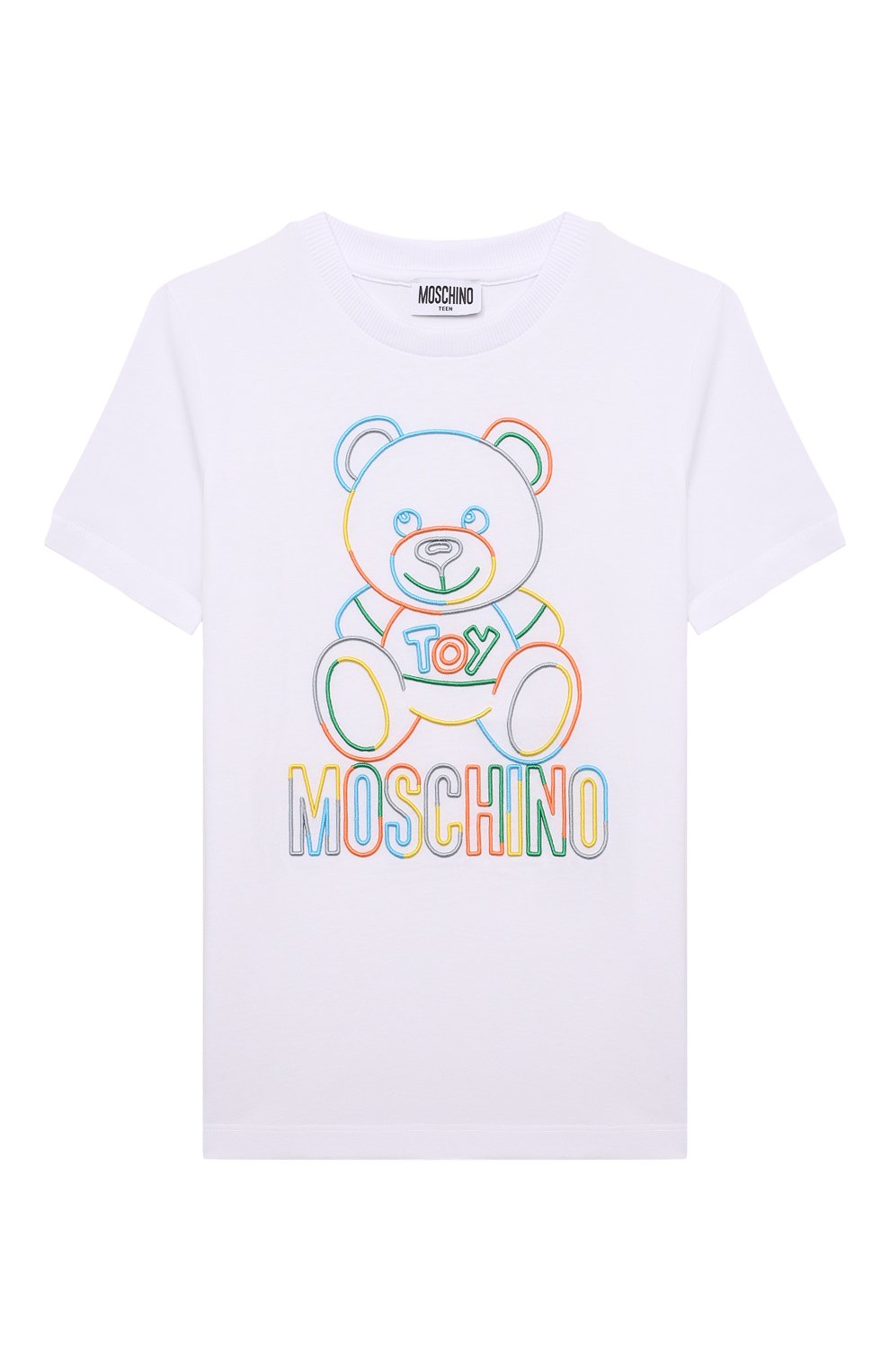 Хлопковая футболка MOSCHINO, арт. HUM03F/LAA17/10A-14A, фото 1
