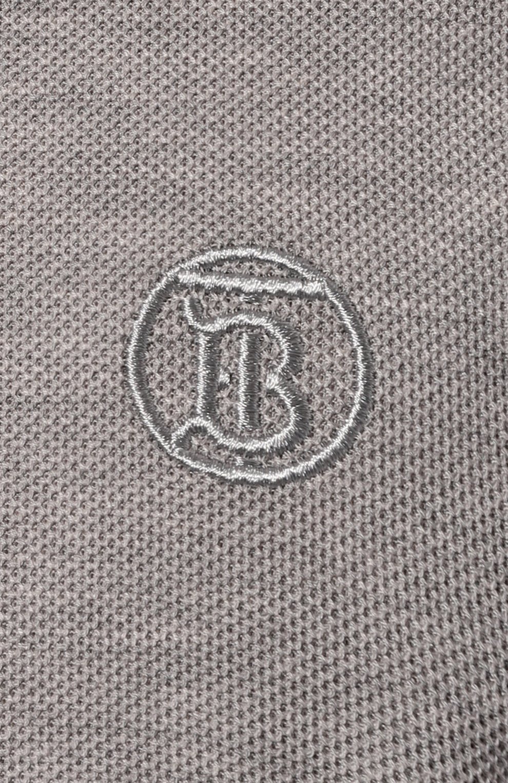 Хлопковое поло BURBERRY, арт. 8052966, фото 5