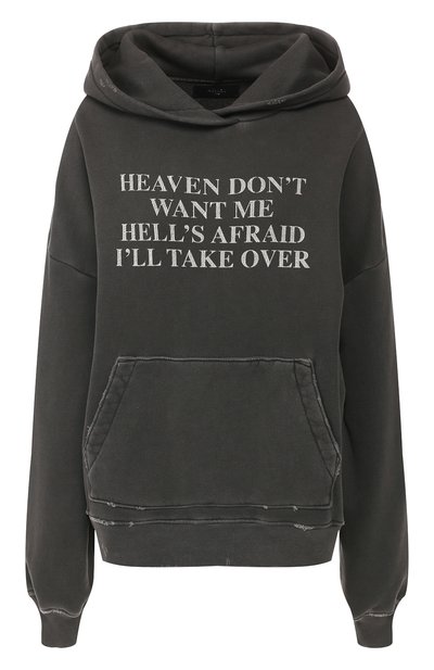 Женский хлопковое худи AMIRI, арт. W9W02310TE