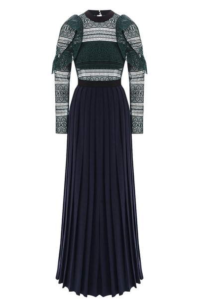 Приталенное платье-макси SELF-PORTRAIT, арт. SP20-083, фото 1