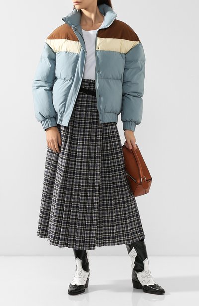Куртка REJINA PYO голубого цвета по цене 53550 руб., арт. B089/C0TT0N NYL0N BLEND, фото 2 Куртка REJINA PYO, арт. B089/C0TT0N NYL0N BLEND, фото 2
