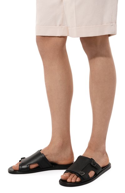 Кожаные шлепанцы erik SANTONI, арт. MCEG16723HC6MTZ8, фото 3