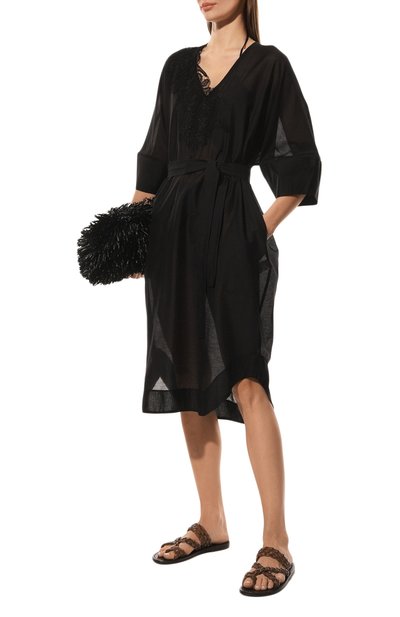 Туника из хлопка и шелка LILA EUGENIE, арт. 2327 MIDI, фото 2