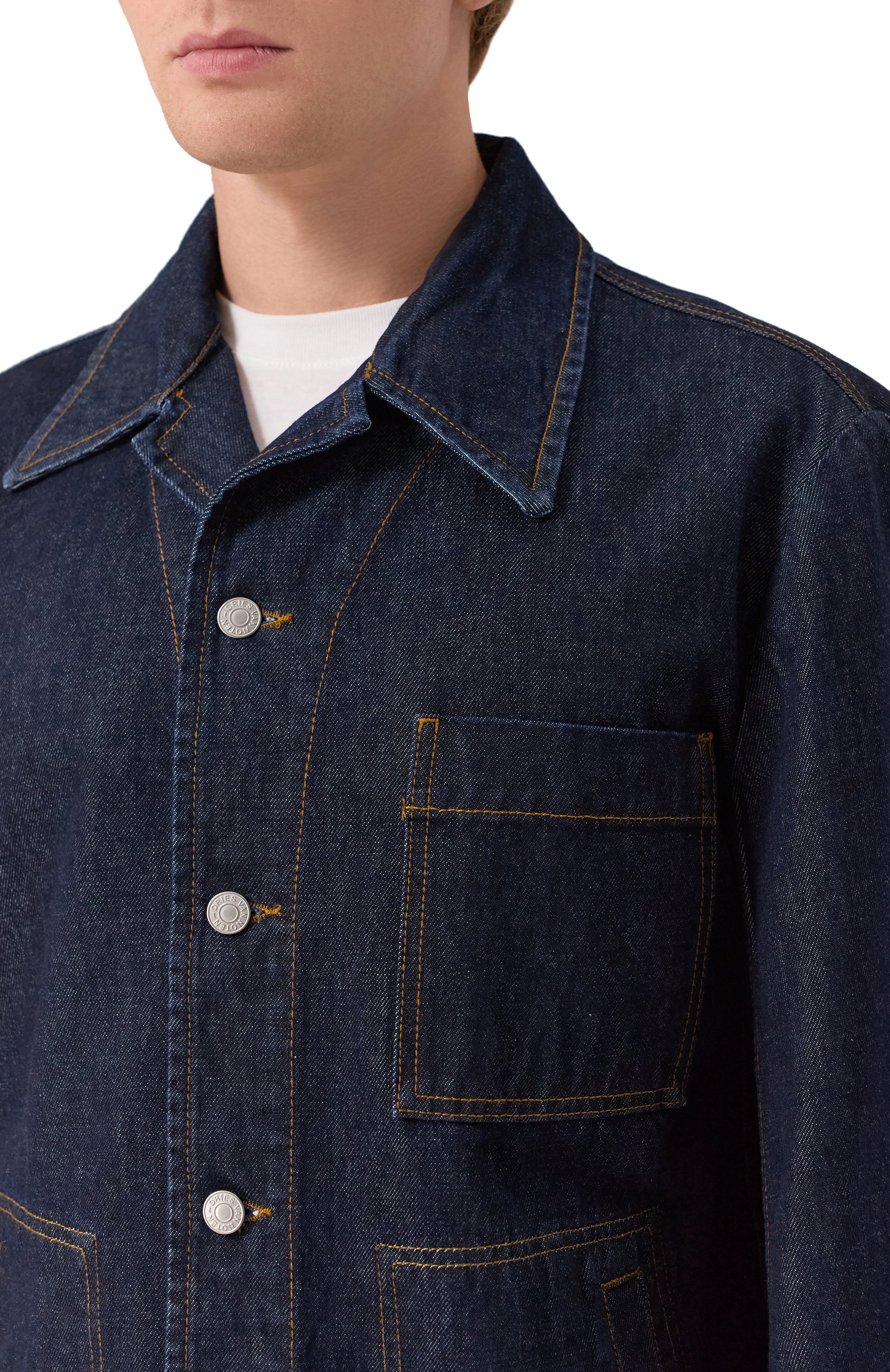 Джинсовая куртка DRIES VAN NOTEN, арт. 020580-2380-507, фото 5