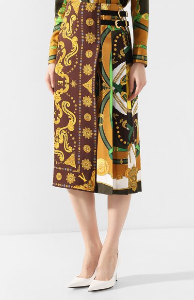 Шелковая юбка VERSACE, арт. A85363/A233263, фото 3