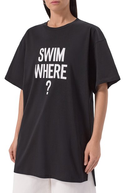 Хлопковая футболка MOSCHINO, арт. A0702/9412, фото 3