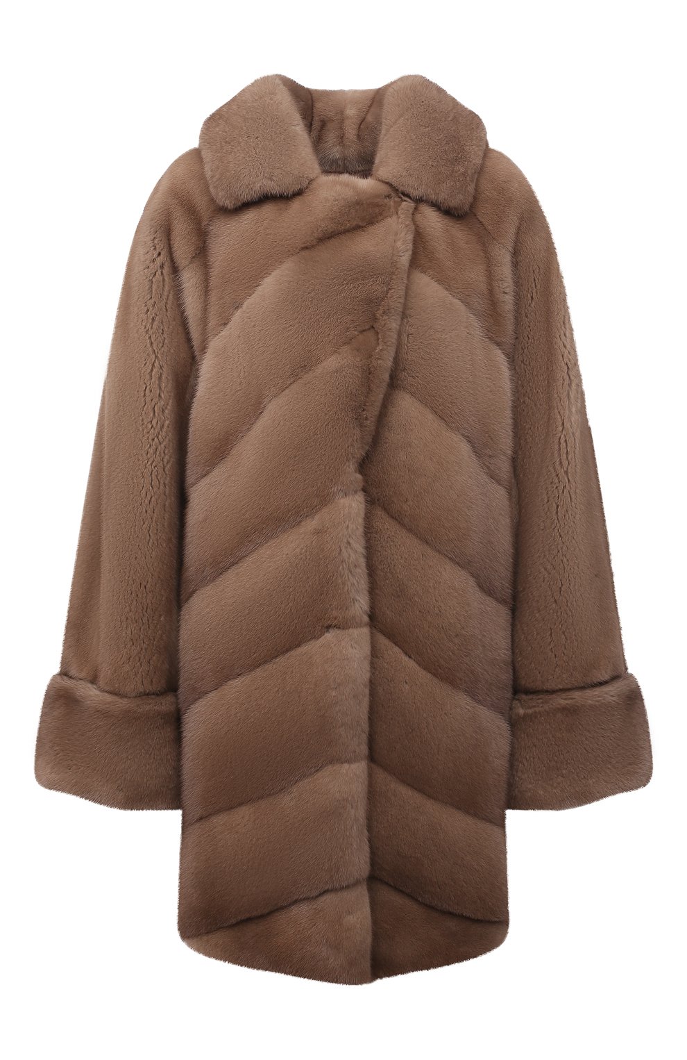 Шуба из меха норки VICTORIA KUSENKOVA коричневого цвета по цене 1144000 руб., арт. 721900033516, фото 1 Шуба из меха норки VICTORIA KUSENKOVA, арт. 721900033516, фото 1