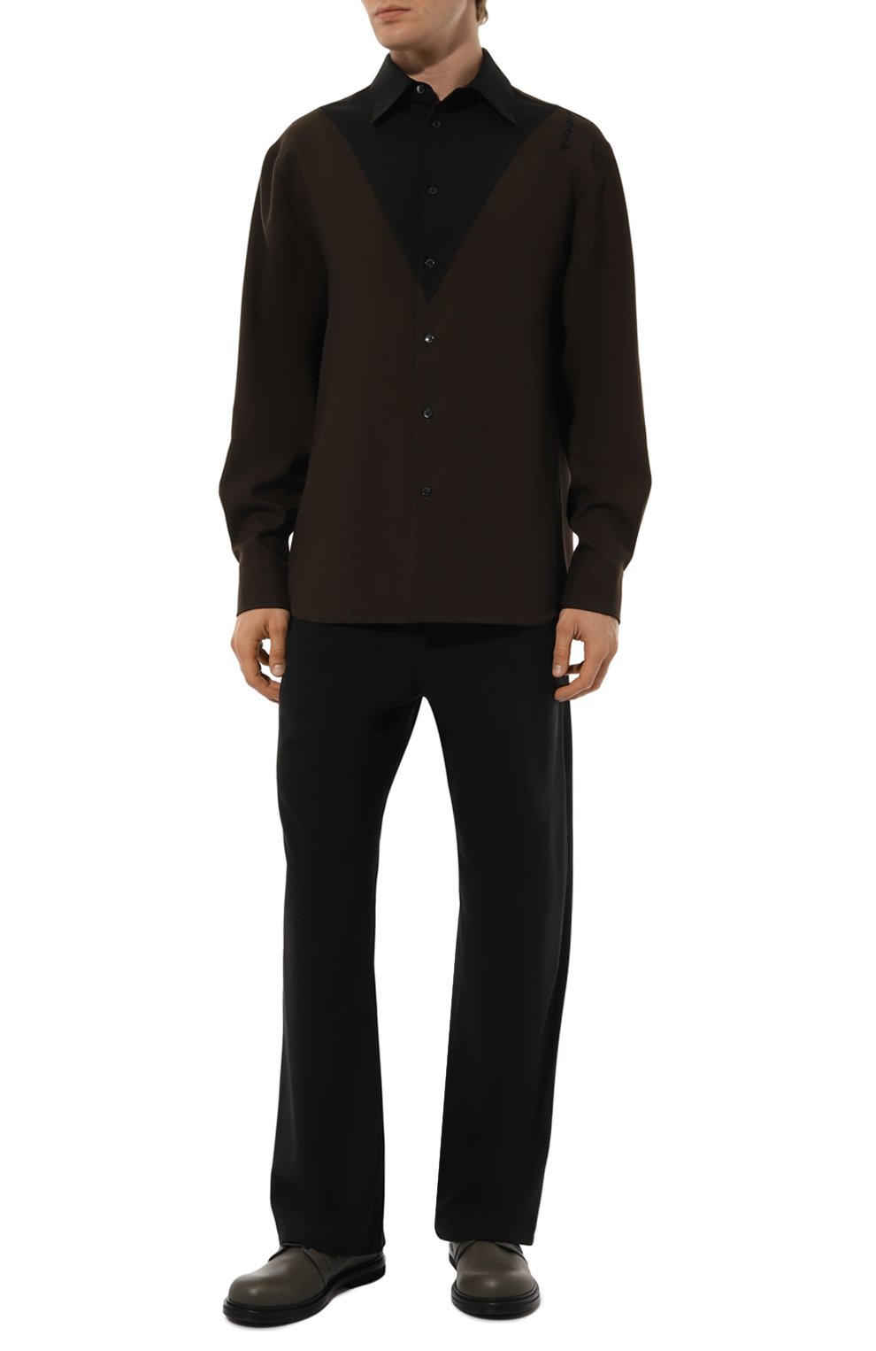 Брюки MARNI черного цвета по цене 83500 руб., арт. PUMU0270SU/UTP771, фото 2 Брюки MARNI, арт. PUMU0270SU/UTP771, фото 2