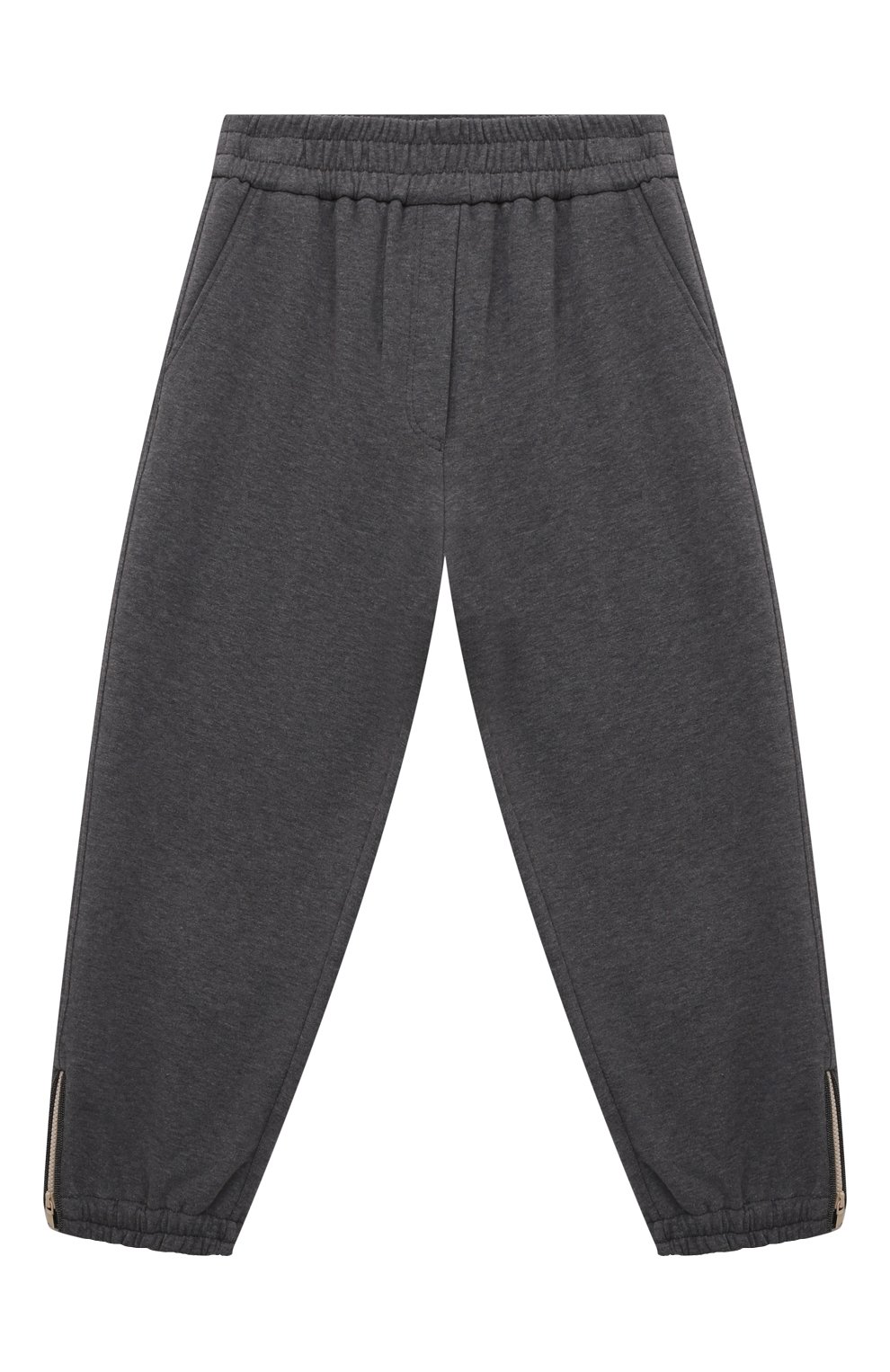 Хлопковые джоггеры BRUNELLO CUCINELLI, арт. BH827P214B, фото 1