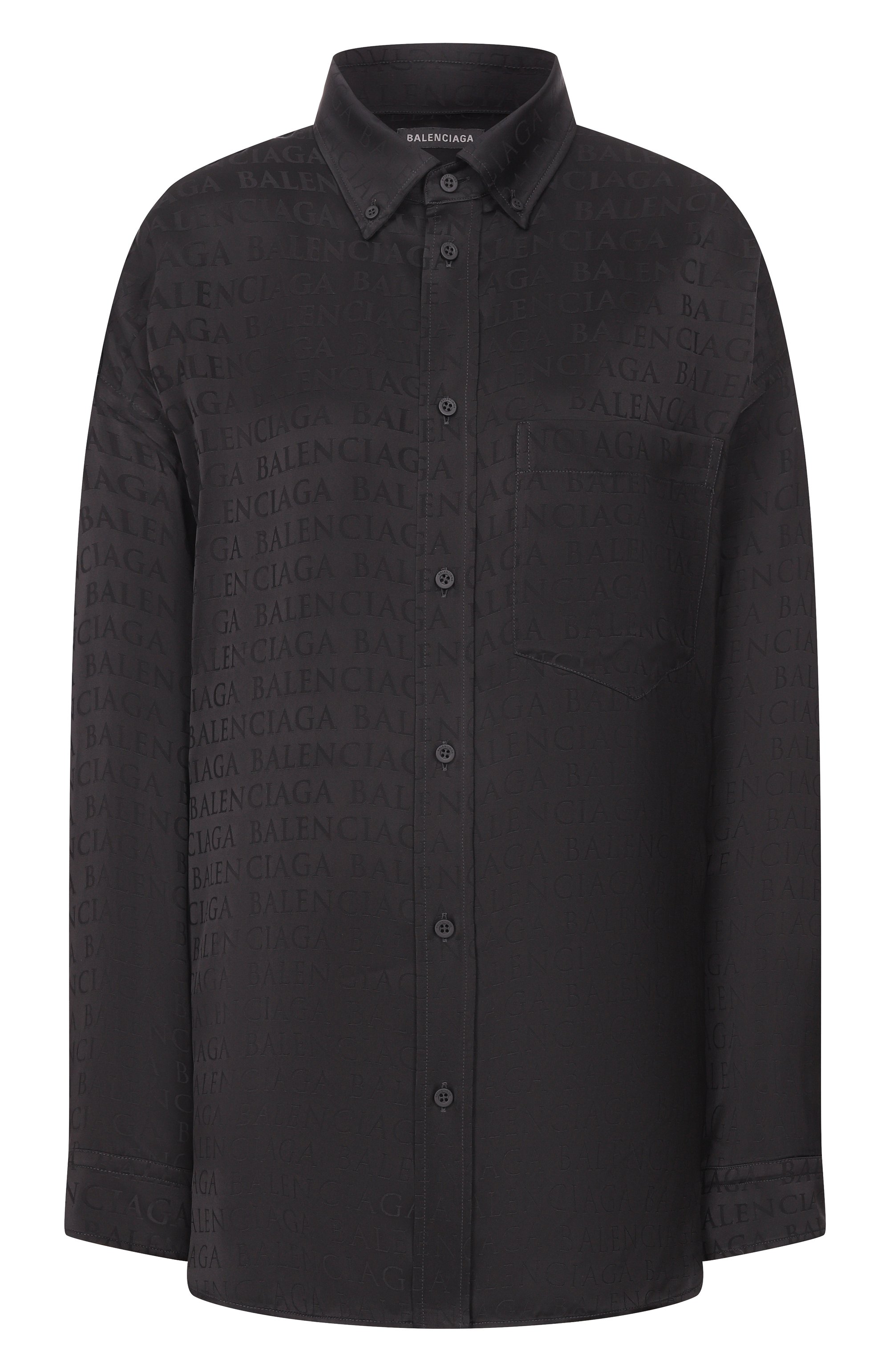 Рубашка из вискозы BALENCIAGA, арт. 850978/TT054, фото 1
