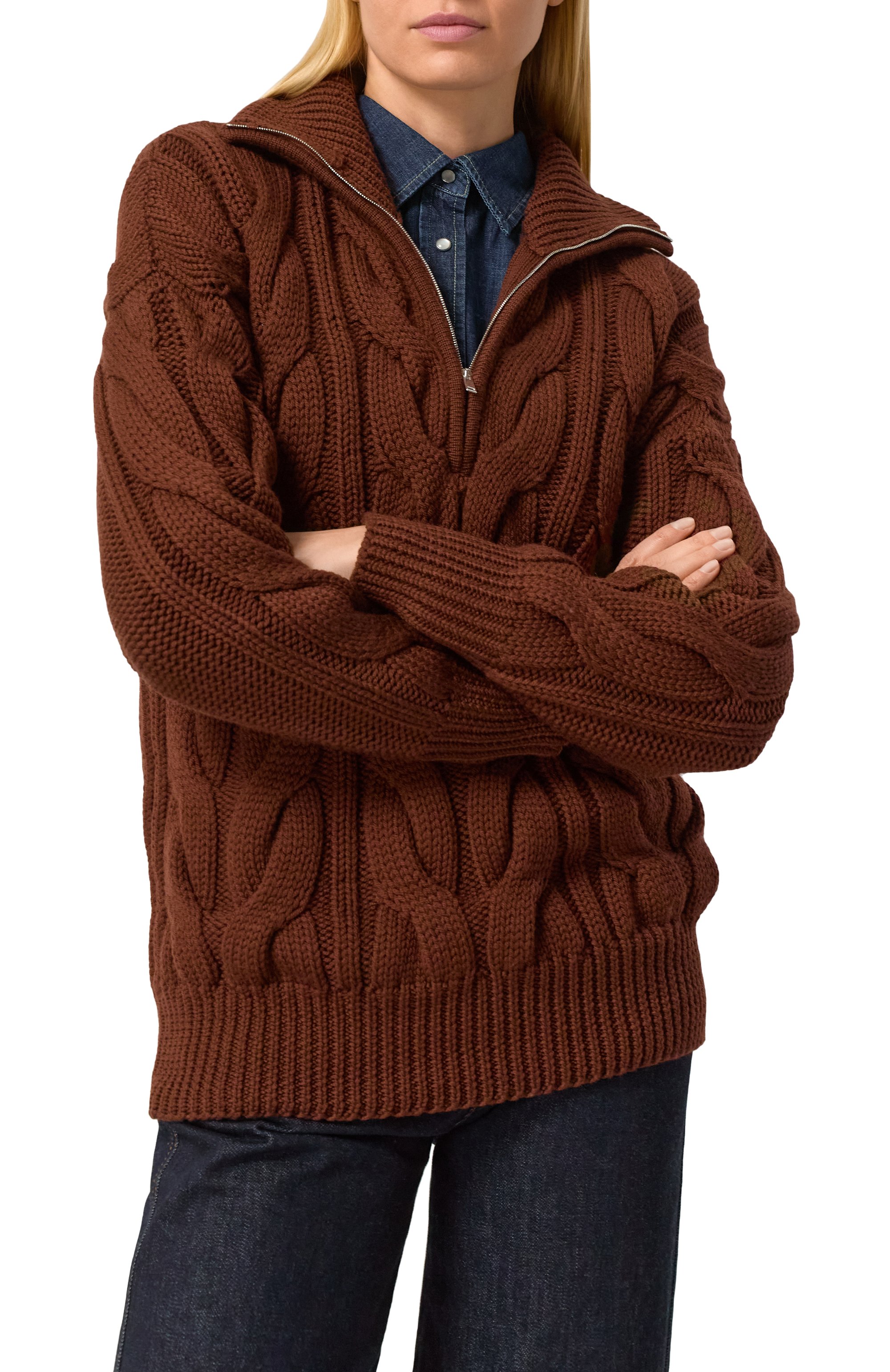 Шерстяной свитер MVST, арт. WF60-1043MU, фото 3