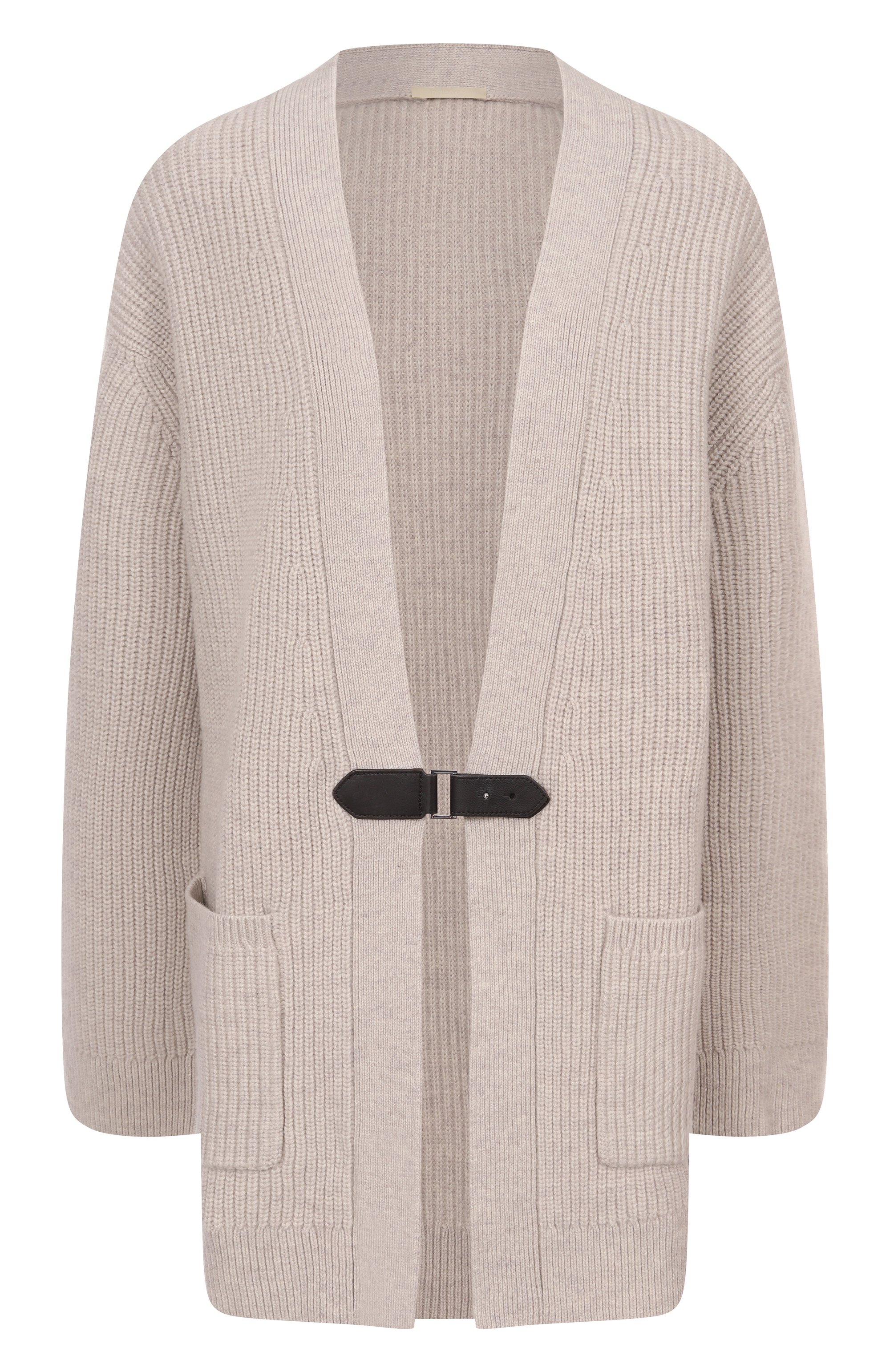 Шерстяной кардиган 12 STOREEZ кремового цвета по цене 29000 руб., арт. 134414, фото 1 Шерстяной кардиган 12 STOREEZ, арт. 134414, фото 1