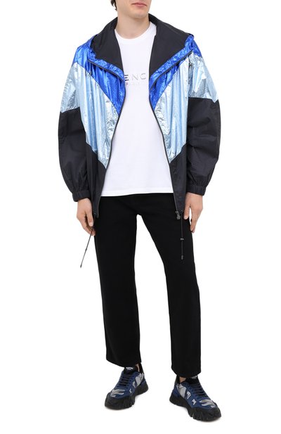 Куртка ISABEL MARANT разноцветного цвета по цене 36500 руб., арт. MA0808-20A001V/KIZZA0H, фото 2 Куртка ISABEL MARANT, арт. MA0808-20A001V/KIZZA0H, фото 2