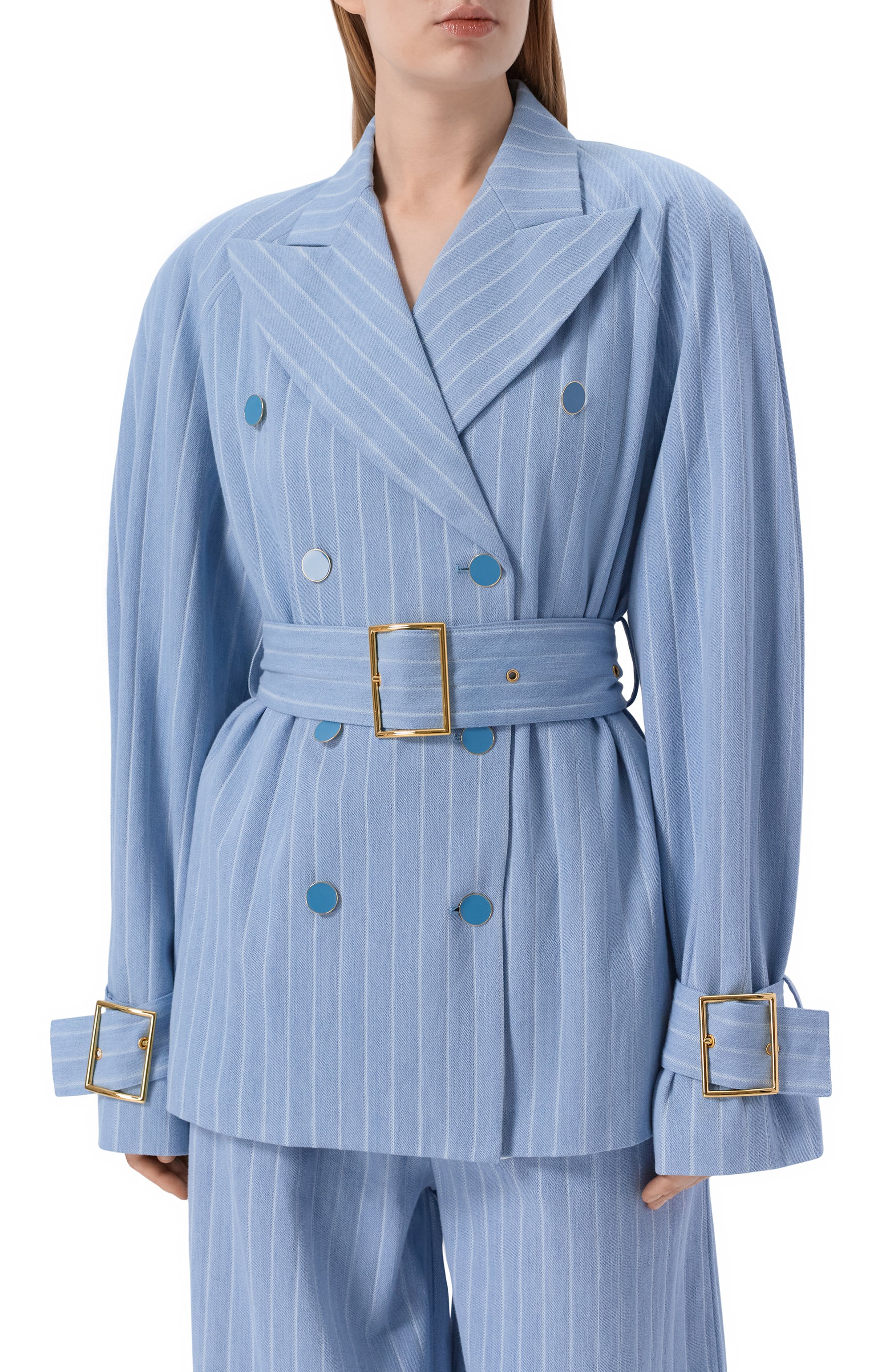 Хлопковый жакет ROWEN ROSE, арт. C0AT_RR164_S, фото 3