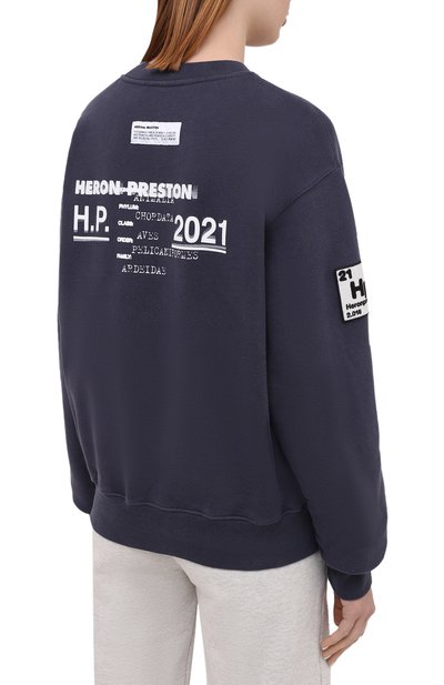 Хлопковый свитшот HERON PRESTON, арт. HWBA007R21JER0030701, фото 4