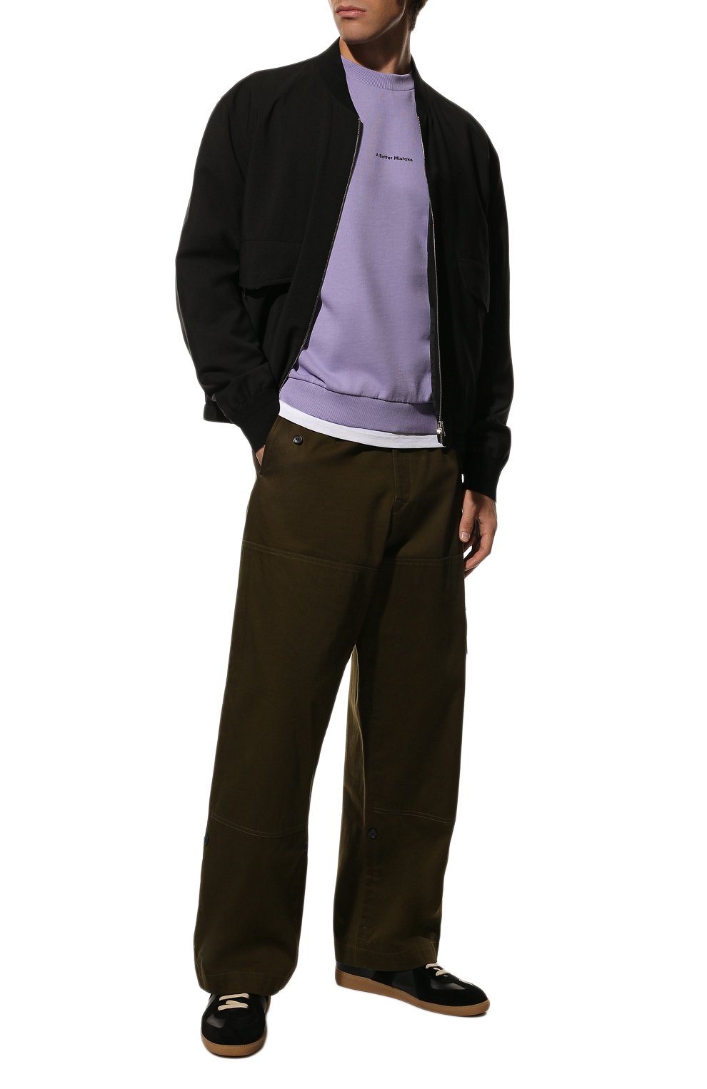 Хлопковый свитшот A BETTER MISTAKE, арт. 03D5TW005 FL004PD, фото 2