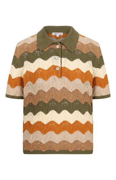 Хлопковое поло ADDICTED, арт. TS2504.2125-2143, фото 1