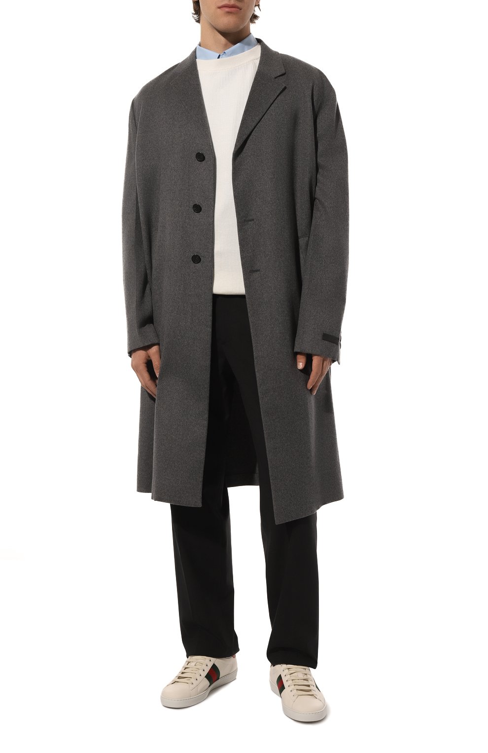 Кожаные кеды ace gucci x freya hartas GUCCI, арт. 659219 1XG60, фото 2