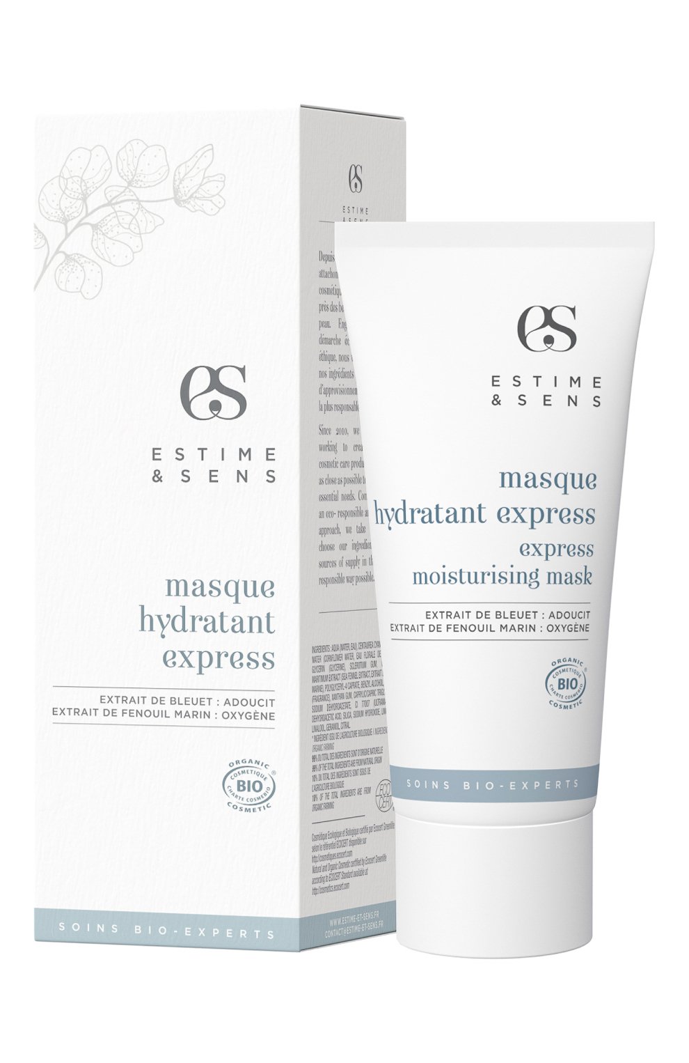Увлажняющая экспресс-маска masque hudratant express (50ml) ESTIME&SENS, арт. 3760119694961, фото 2