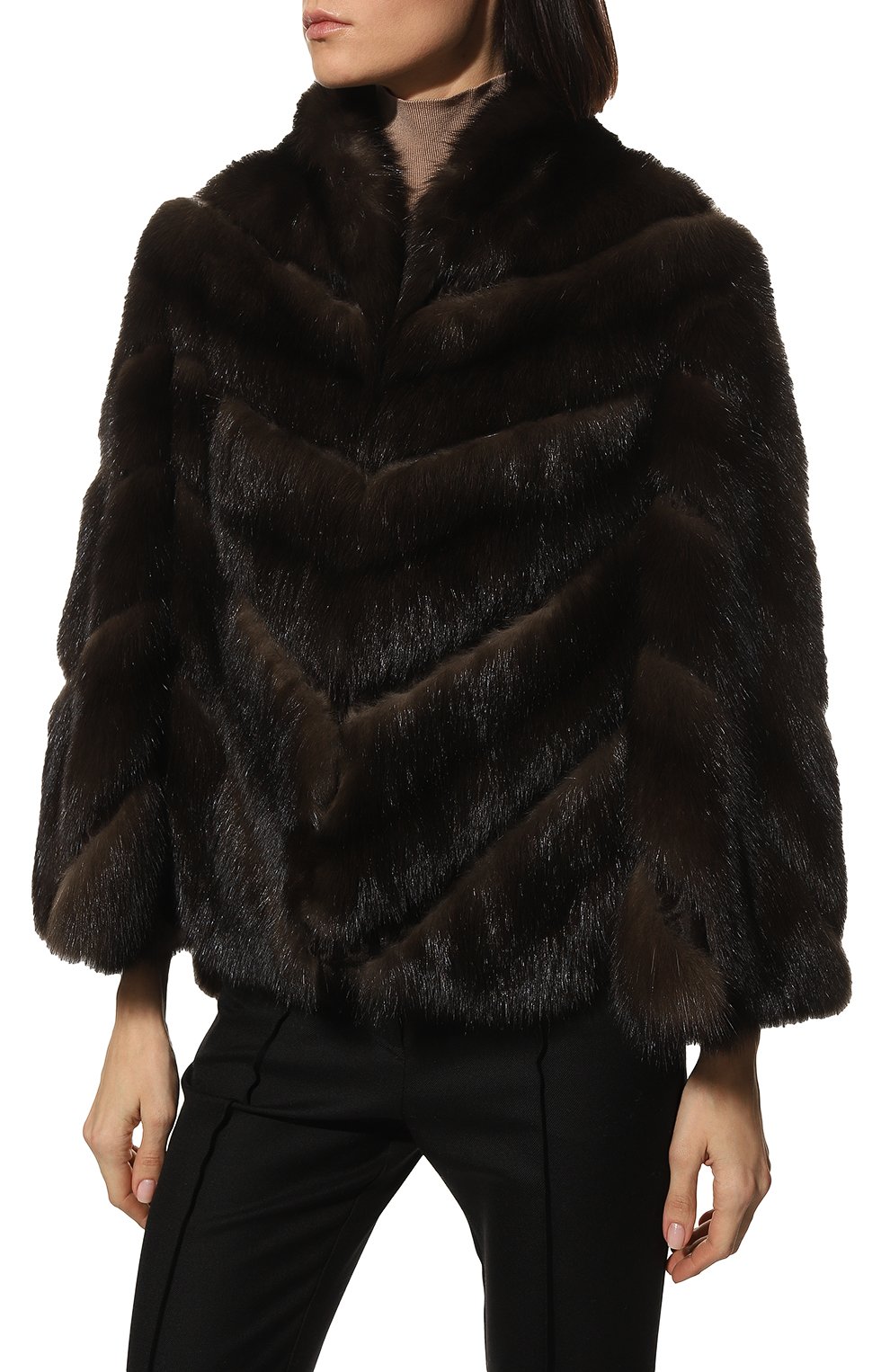 Шуба из меха соболя SABLEFUR, арт. 72212-sb-01, фото 3