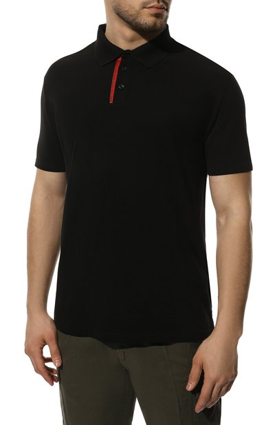 Хлопковое поло HUGO, арт. 50465370, фото 3