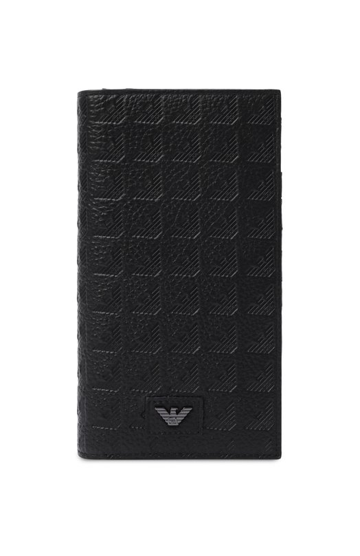 Кожаное портмоне Emporio Armani EM001742/AF14774 Чёрный EM001742/AF14774