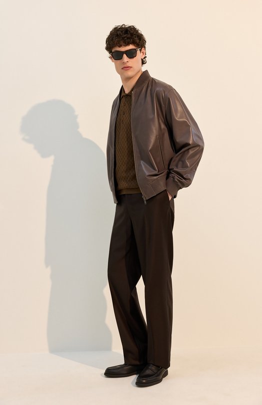 Шерстяные брюки MVST M26.CSM.T413/LP3 Коричневый  M26.CSM.T413/LP3 Фото 6