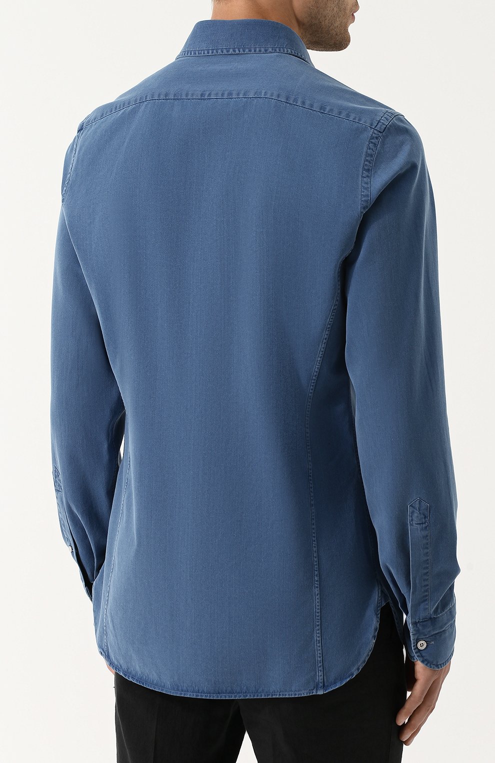 Рубашка из смеси хлопка и вискозы TOM FORD, арт. 3FT415/94DAGF, фото 4