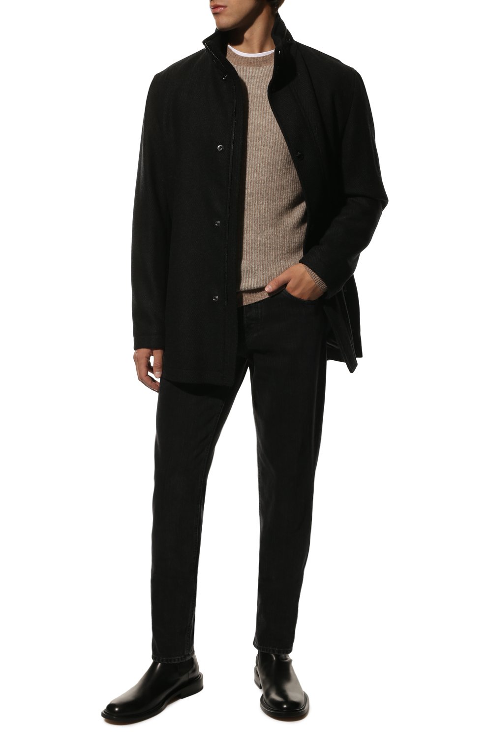 Пальто из шерсти и кашемира BOSS, арт. 50479568, фото 2