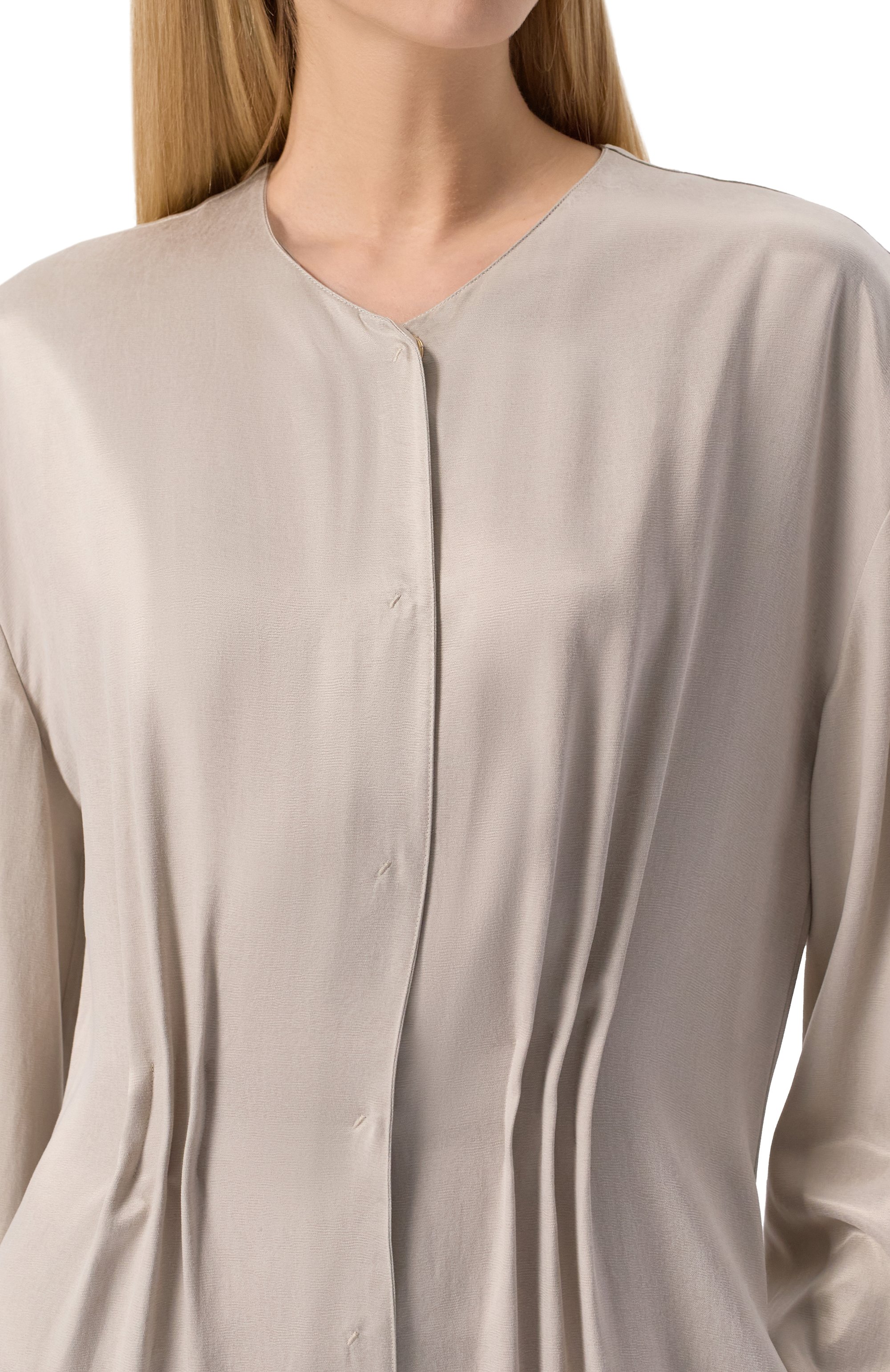 Комбинезон GIORGIO ARMANI светло-серого цвета по цене 261500 руб., арт. GW001287/TE13750, фото 5 Комбинезон GIORGIO ARMANI, арт. GW001287/TE13750, фото 5