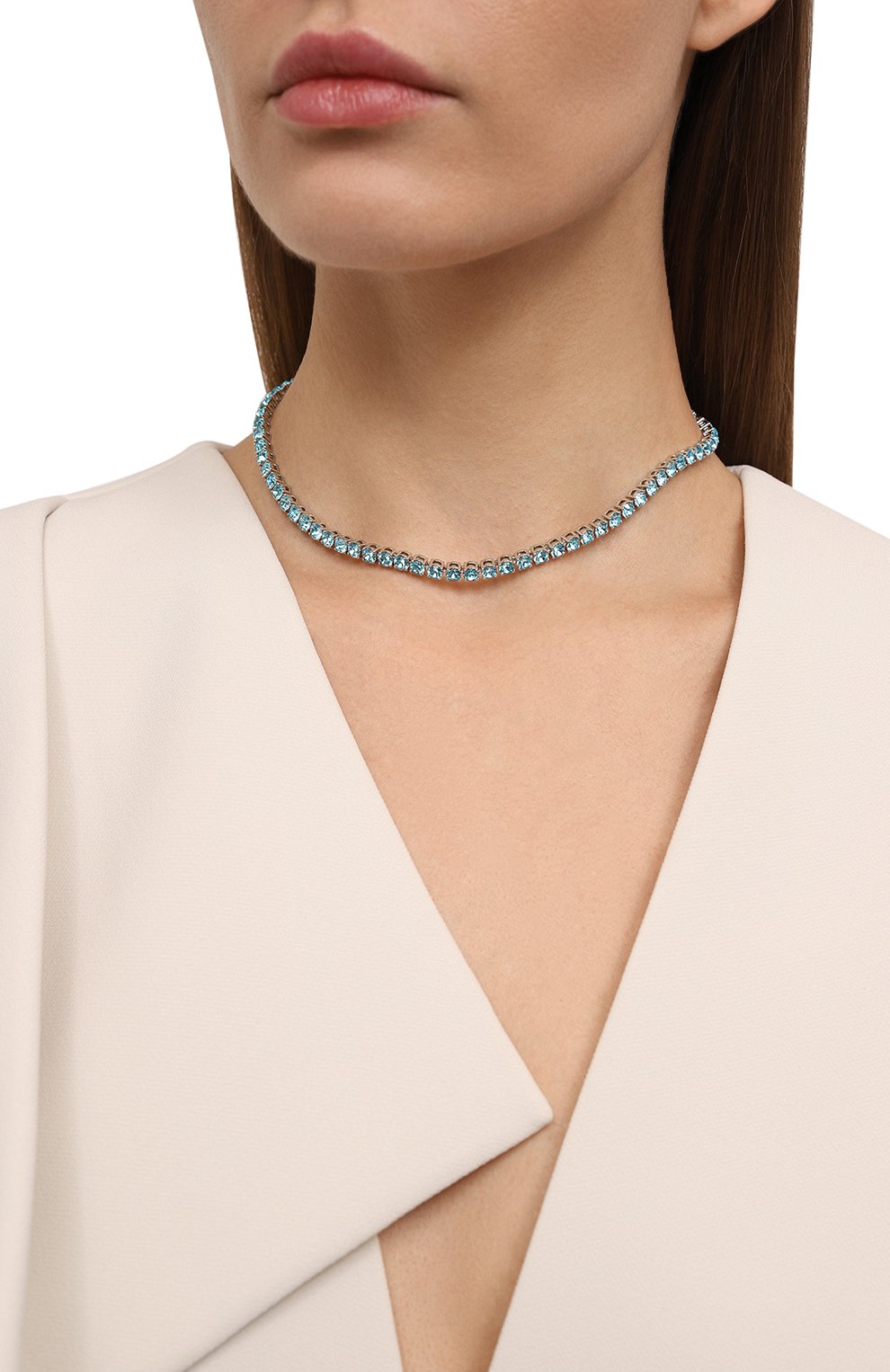 Колье tennis AMINA MUADDI, арт. TENNIS NECKLACE, фото 2