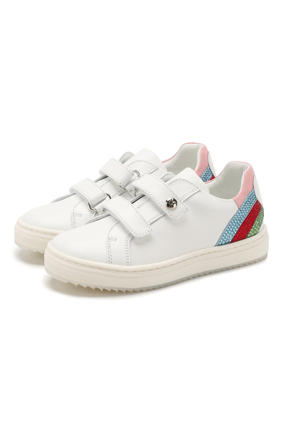 Кожаные кеды MISSOURI разноцветного цвета по цене 20600 руб., арт. 4639 A/27-30, фото 1 Кожаные кеды MISSOURI, арт. 4639 A/27-30, фото 1