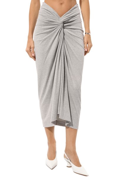 Хлопковая юбка DRIES VAN NOTEN, арт. 242-011116-9603, фото 3