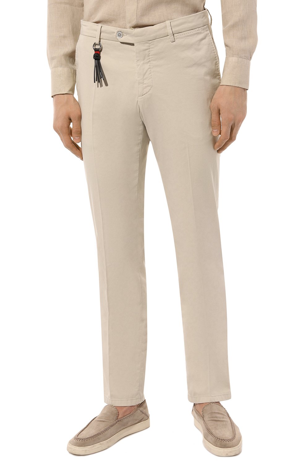 Брюки из хлопка и шелка MARCO PESCAROLO, арт. SLIM80/4700, фото 3