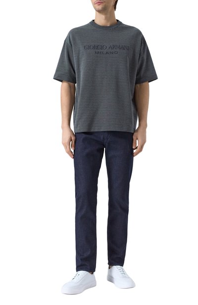 Хлопковая футболка GIORGIO ARMANI, арт. GM000315/AF15767, фото 2