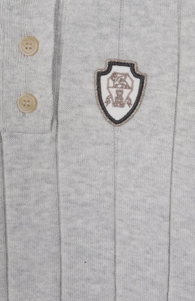 Хлопковое поло BRUNELLO CUCINELLI, арт. B19M18405B, фото 3