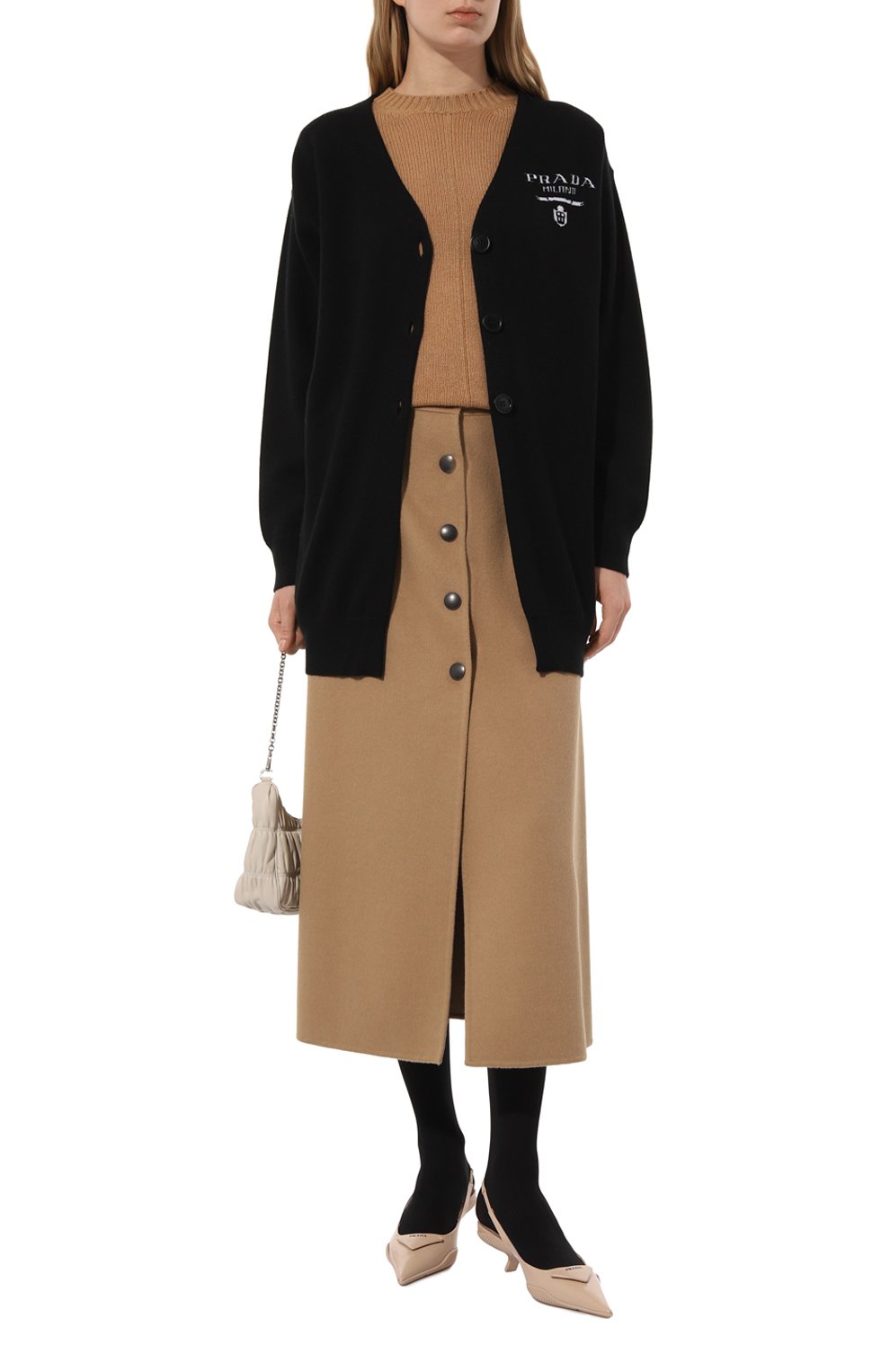 Шерстяной кардиган PRADA, арт. P25I86-10F4-F0002-212, фото 2