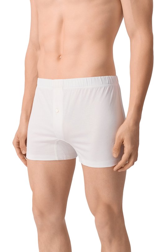 Хлопковые боксеры Stefano Ricci BXM31/SIC0TT Белый  BXM31/SIC0TT Фото 2