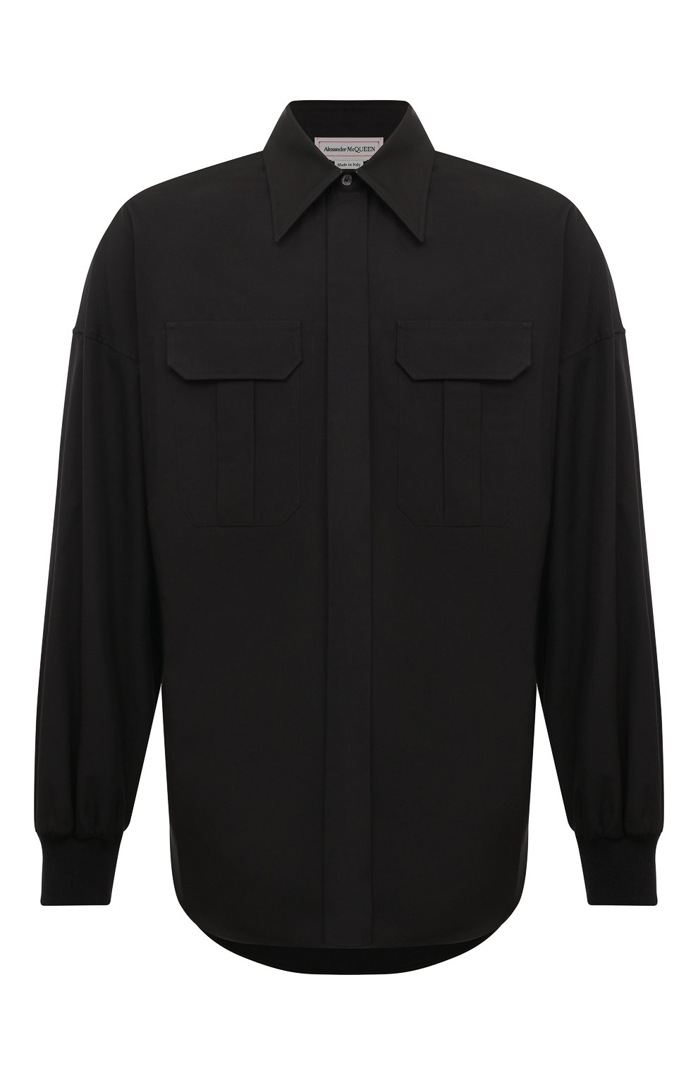 Хлопковая рубашка ALEXANDER MCQUEEN, арт. 720385/QRN66, фото 1