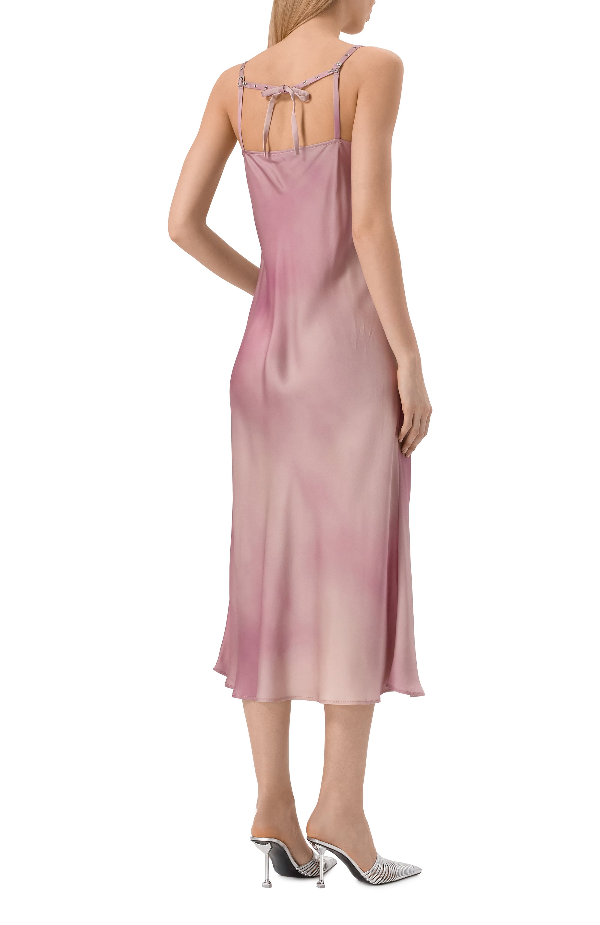 Платье из вискозы ACNE STUDIOS, арт. FN-WN-DRES001374/A20777, фото 4