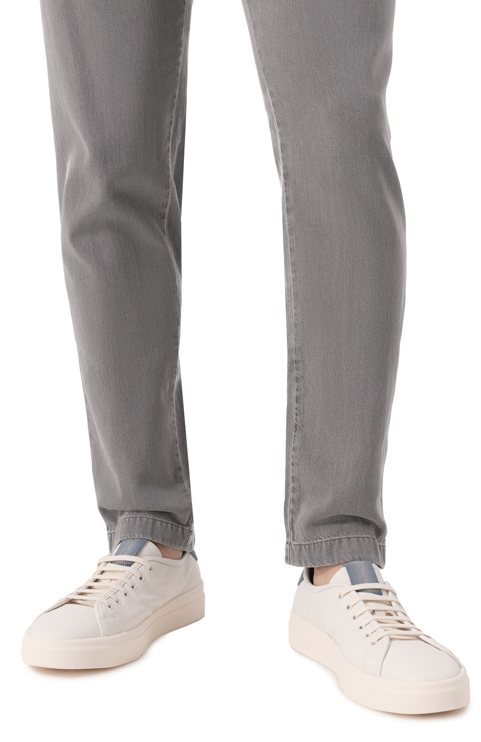 Кожаные кеды voilee SANTONI, арт. MBGG22086PNNC0R0, фото 3