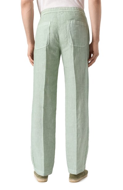 Льняные брюки 120% LINO, арт. 32ALIM29PT/0253/S00, фото 4