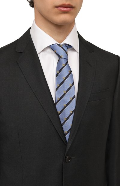 Шелковый галстук GUCCI, арт. 660058 4E002, фото 2