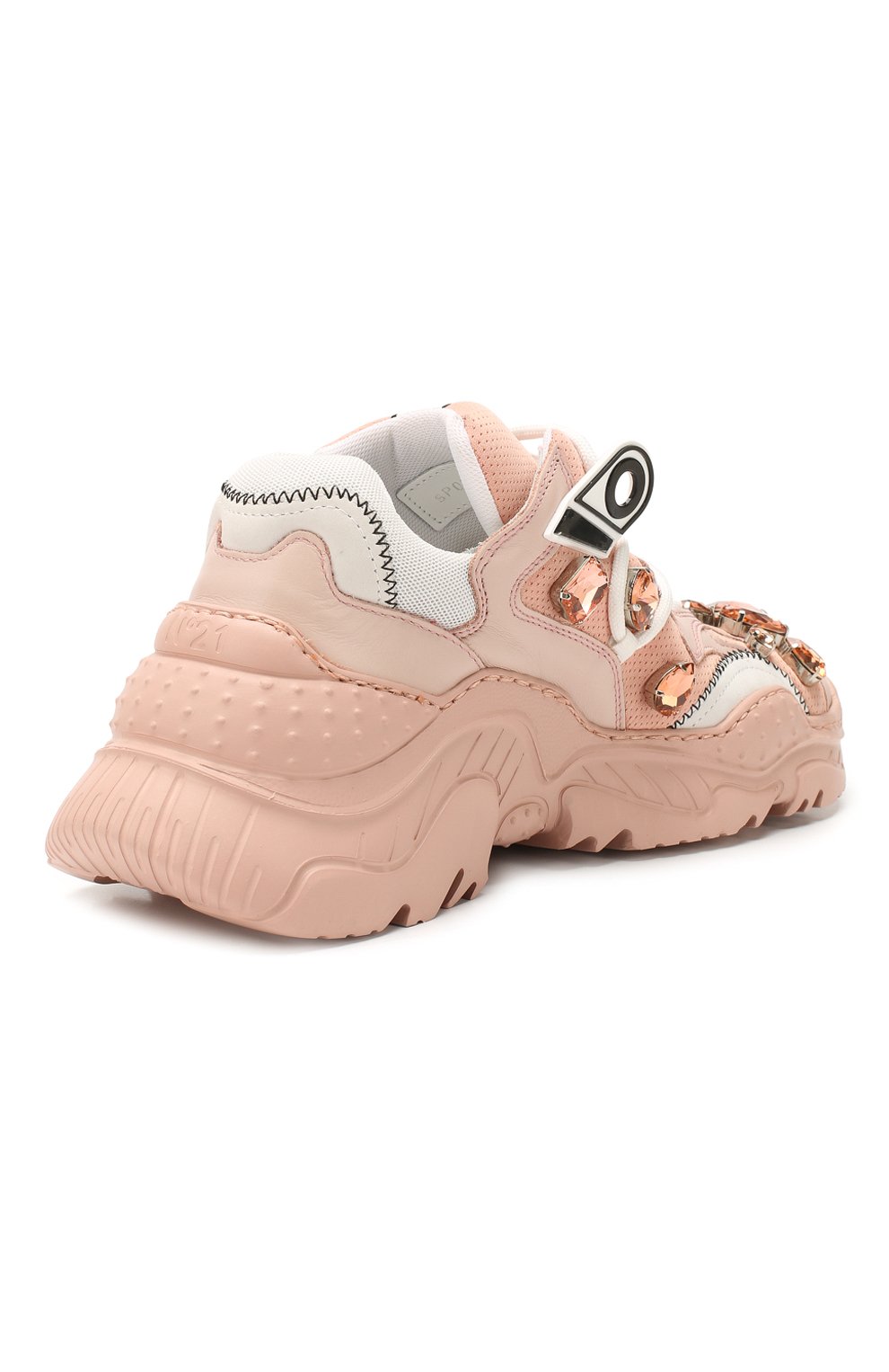 Комбинированные кроссовки N21, арт. 20ESP00220022/BILLY, фото 4