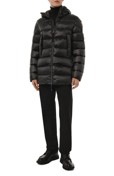 Пуховик PARAJUMPERS черного цвета по цене 88800 руб., арт. PMPUSX04, фото 2 Пуховик PARAJUMPERS, арт. PMPUSX04, фото 2
