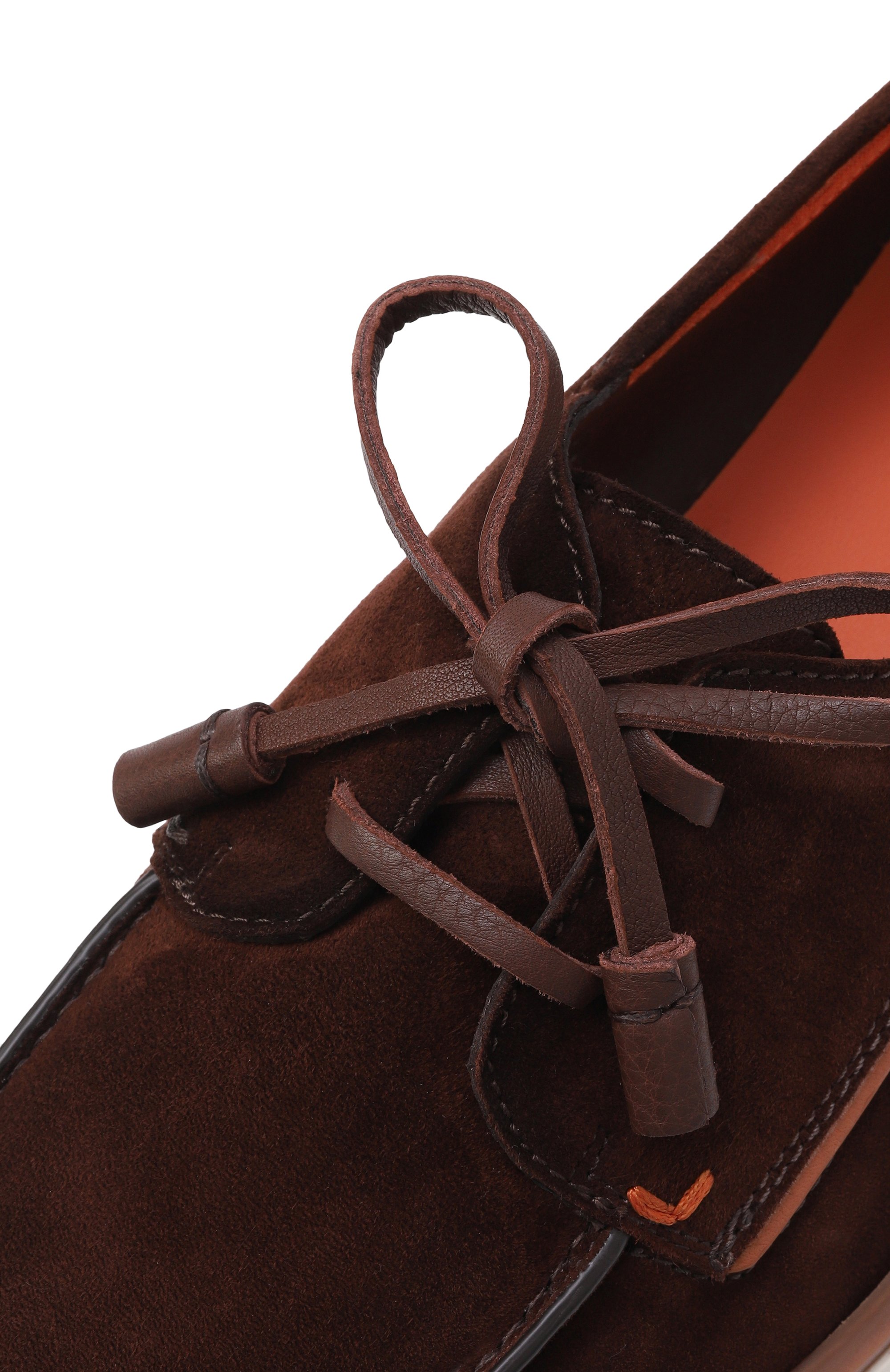 Замшевые топсайдеры detroit SANTONI, арт. MGDG19050BI0SFET, фото 7