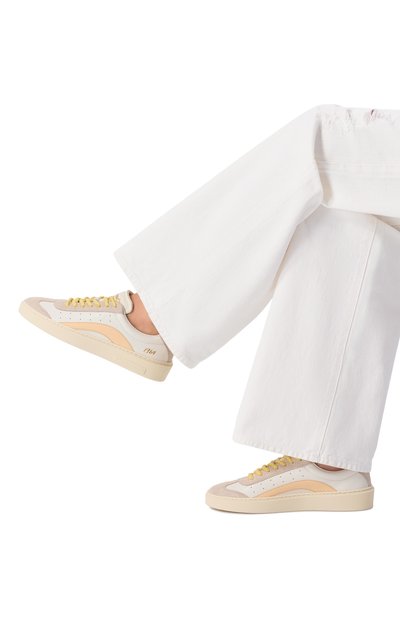 Кожаные кеды rider DSQUARED2, арт. SNW0301/25108722, фото 2